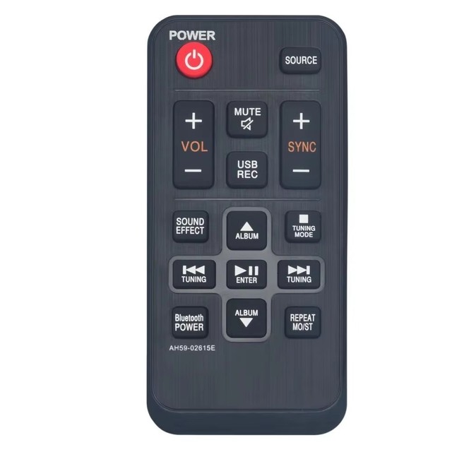 New AH59-02615E for Samsung Sound Bar Remote Control TW-J5500 TW-J5500/ZA