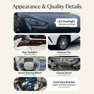 Nuevo coche eléctrico de 60V, cuatro puertas, cinco plazas, fabricado en China, con cámara de marcha atrás, ideal para desplazamientos familiares. - Product Image 2