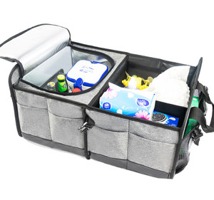 Folding Car Boot Trunk Storage Box Organizer Basket Tool Clothes Space Multi-function Backseat Storage Box