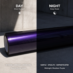 Film de protection de peinture TPU métallisé violet Venise pour supercar, 190 microns, aliphatique, faible adhérence initiale, <span class=keywords><strong>prix</strong></span> usine - Product Image 4