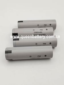 แบตเตอรี่18650BD NCR18650BD 3200mAh 3.6V 3.7V V queenbattery สำหรับอุปกรณ์ไฟฉายเครื่องมือไฟฟ้า E-BIKE สกู๊ตเตอร์ - Product Image 3