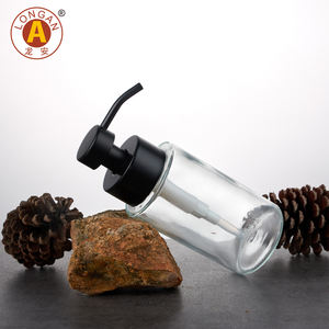 Salle de bain 300ML Hôtel Distributeur de <span class=keywords><strong>savon</strong></span> manuel Montage mural Bouteille de <span class=keywords><strong>savon</strong></span> shampooing Distributeur de gel douche avec support pour hôtel - Product Image 5