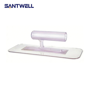 Espátula de Plástico Transparente/Blanco para Revestimiento Texturizado, Herramienta para Acabado de Paredes con Yeso Veneciano - ABS, Moldeada en una Sola Pieza - Product Image 2