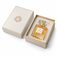 Boîte cadeau rigide haut de gamme écologique pour parfum, avec doublure en éponge de soie, taille personnalisée, emballage de luxe pour cosmétiques et parfums, vente au détail pour marques.