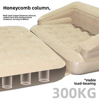 Matelas Gonflable Portable Moderne Automatique pour Salon, Canapé Gonflable Pliable