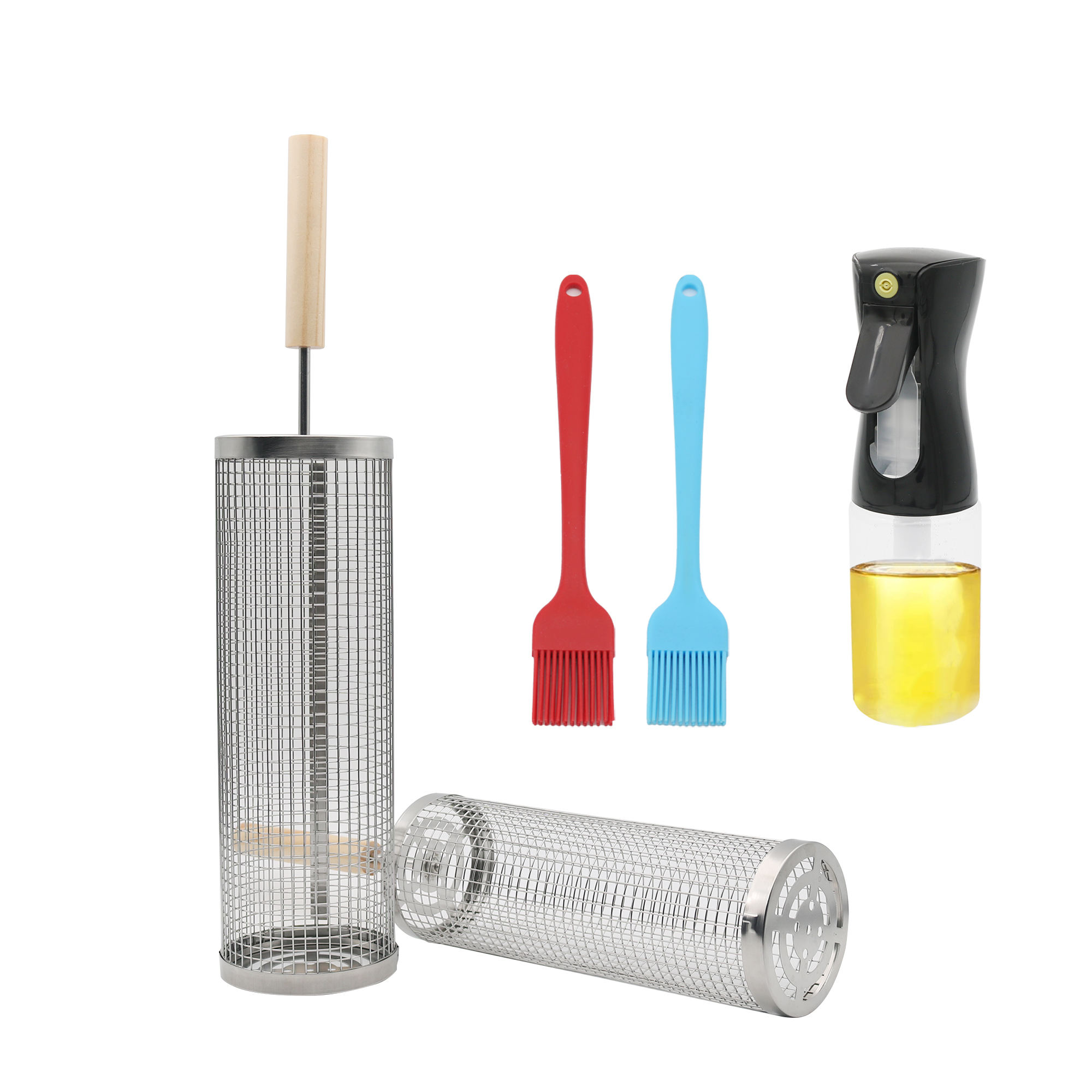 ชุดใหญ่ (1หม้อน้ำมัน + 2แปรง)