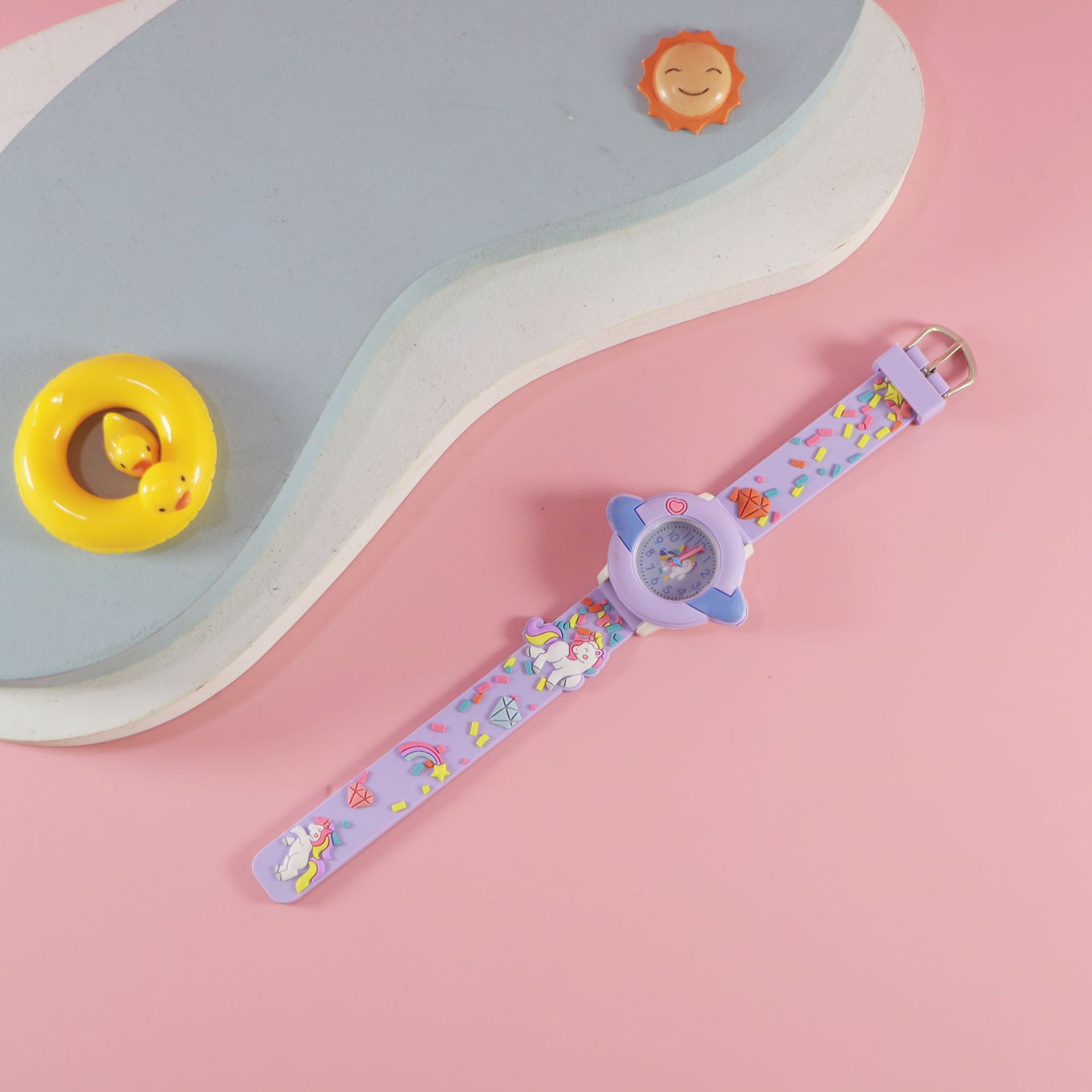 Poney diamant violet