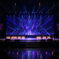 Module d'écran LED intérieur haute fréquence de rafraîchissement P1.53, taille personnalisée, affichage LED couleur pleine pour centre commercial, salle d'exposition