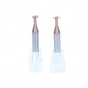 Equipo de Mecanizado de Moldes Personalizado OEM ODM, Fresadora CNC, Cortador en Forma de T, Recubrimiento Nano, Dureza HRC68, Fresado de Acero de Tungsteno - Product Image 1