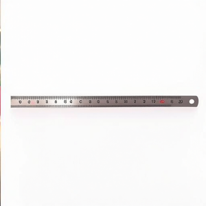 Regla Flexible de Acero Inoxidable de 20 cm, Herramienta de Medición de Precisión para Dibujo Técnico e Ingeniería - Product Image 1