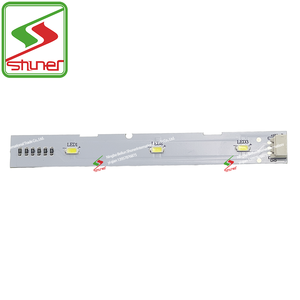 Bande lumineuse LED <span class=keywords><strong>pour</strong></span> réfrigérateur <span class=keywords><strong>Haier</strong></span> 0064001827 MDDZ-176 A06 1.1-1.5W, éclairage intérieur du réfrigérateur, pièces de rechange <span class=keywords><strong>pour</strong></span> PCB - Product Image 2