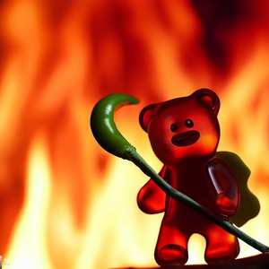 OEM 매운 거미 곰 칠리 페퍼 구미 사탕 벌크 - Product Image 6