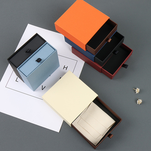 MOJIU Wholesale Drawer <b>Earrings</b> Packing Necklace Ring Jewelry <b>Gift</b> <b>Box</b> - Product Image 5