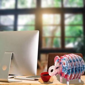 Nouveauté : Sous-verres ronds en <span class=keywords><strong>acrylique</strong></span> <span class=keywords><strong>abstrait</strong></span>, peinture de diamant DIY, cadeaux promotionnels personnalisables, motif de baleine - Product Image 6