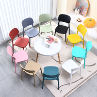 Chaise en plastique colorée moderne pour enfants, idéale pour l'intérieur et l'extérieur – Offre spéciale