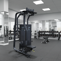 Machine de musculation professionnelle réglable pour exercices dorsaux, Pétales de Delt/Triceps, modèle E-697 en acier pour salle de sport