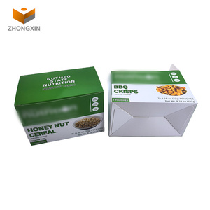 Großhandel benutzer definierte Logo gedruckt wieder versch ließbare Auto Lock Bottom Karton Papier box Verpackung für Cookie-Paket - Product Image 1
