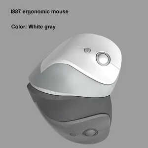 New Design Computer Keyboard DPI Adjustable Track Ball Ergonomic Vertical Optical Wireless Mouse