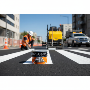 Mini White Road Marking Paint 5 kg Stripe Paint Made of Durable Plastic - Product Image 3