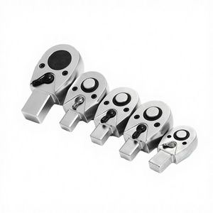 Llave de trinquete reversible cromada CrV para adaptador de llave dinamométrica 1/4 3/8 3/4 1/2 9x12 14x18mm, herramientas y piezas OEM para bricolaje - Product Image 2
