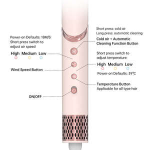 <b>Multi</b> <b>Styler</b> 6 in 1 High Speed Hair Dryer BLCD 110000 RPM Blow Dryer Brush Air Straightening Brush Hair <b>Styler</b> Set - Product Image 2