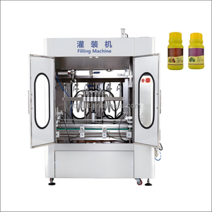 Machine de remplissage automatique de pesticides à grande vitesse, sans goutte à goutte, pour produits chimiques agricoles - Product Image 1