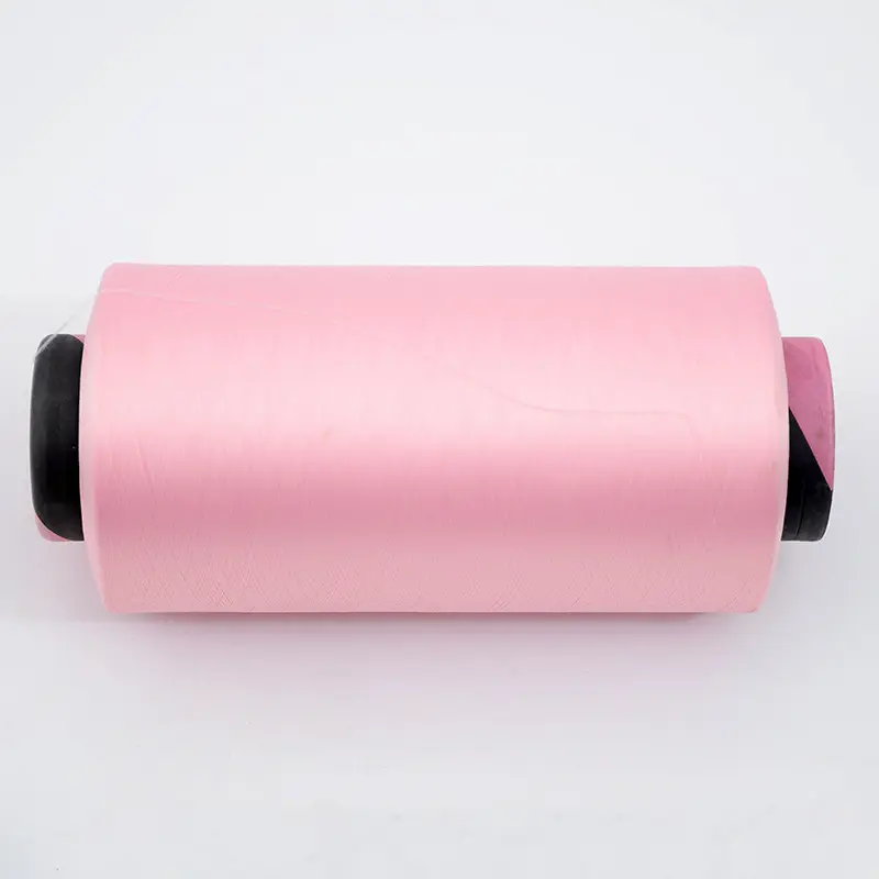 Chine prix usine 50d-600d Dope teint fil 100% polyester POY DTY fil pour coudre tissu à tricoter