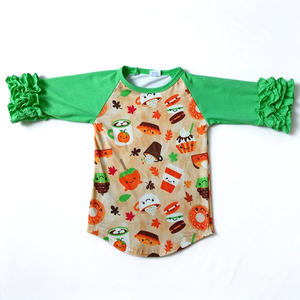 Milk Silk Kids Girls <b>Christmas</b> Top & <b>Dress</b>, <b>Long</b> Sleeve Raglan Shirt, Holiday Printed Children Boutique Clothing - Product Image 1