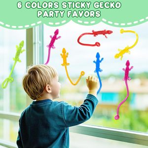 Jouets collants les plus vendus, mini-jouets anti-stress en plastique TPR en forme de lézard/gecko pour capsules - Product Image 2