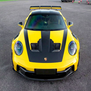 ชุดแต่งสไตล์คาร์บอนไฟเบอร์แห้งแบบ OEM สำหรับ Porsche GT3RS รุ่นใหม่ พร้อมอุปกรณ์ยึดแบบขันเกลียว และรับประกัน 1 ปี - Product Image 1