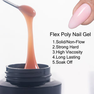 KODIES GEL Gel Solide d'<span class=keywords><strong>Extension</strong></span> d'Ongles Poly en Pot, Vernis à Ongles UV <span class=keywords><strong>Semi</strong></span>-<span class=keywords><strong>Permanent</strong></span>, 26 Couleurs Flex Builder pour Manucure Professionnelle - Product Image 2