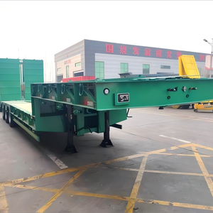Khuyến Mãi 20ft <span class=keywords><strong>40ft</strong></span> 100ft <span class=keywords><strong>Container</strong></span> Thấp Cậu Bé Giường Khung Xe Tải Bán Trailer Với 20 40 Chân 10M 12M 16M 12 14 18 Meter - Product Image 2