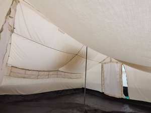 La tela di cotone impermeabile delle tende di soccorso in caso di calamità della grande famiglia è usata come rifugi di emergenza per i rifugiati e le vittime del disastro - Product Image 3