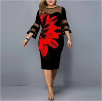 Y308031 gaun wanita seksi bodycon elegan untuk wanita gaun midi renda berlubang jubah wanita