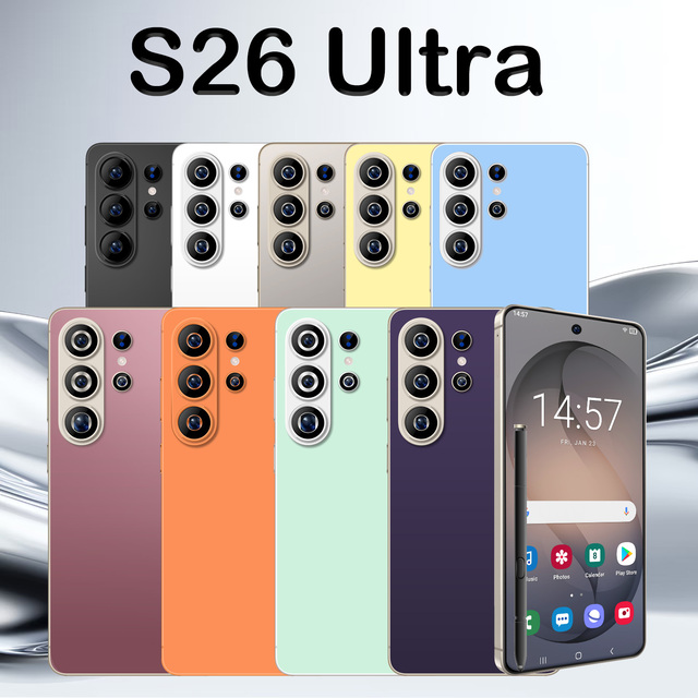 S26Ultra Phone 16 Pro Max Mtk Processor Smartphone with 16gb ram