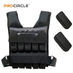 WT8015 Weighted Vest Workout Adjustable 10 20 30 KG Exercise Weighted Vest For Men