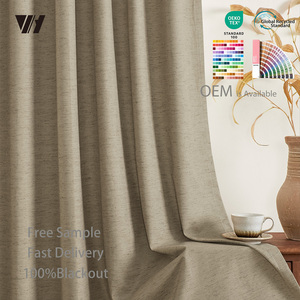 Bán buôn 99% màn Bộ nhớ được đào tạo PA 3-pass tráng rèm cửa cơ giới & valances tùy chỉnh thiết kế chống thấm nước - Product Image 2