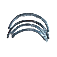 Ensemble de garnitures pour accessoires de voiture Poignée de porte Bol Couvre Chrome pour Suzuki Every Carry DA64 DA64W DA64V wagon van