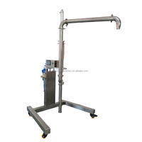 Mesin Pompa Transfer Kue Unifiller New Bakery dengan Hopper Topper untuk Susu, Air & Selai Buah