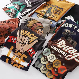 T-shirt da 230g a Maniche Corte per Uomo, T-shirt Estiva in Puro Cotone per Uomo e Donna, Vendita all'Ingrosso per Giovani - Product Image 1