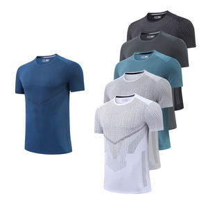 Magliette da Palestra per <span class=keywords><strong>Uomo</strong></span>, Asciugatura Rapida, Aderenti, T-Shirt per Fitness, Jogging, <span class=keywords><strong>Tennis</strong></span>, Pickleball, Corsa e Sport - Product Image 1