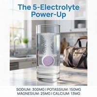 Grossiste Marque Blanche Nutrition Sportive Complément Énergétique Boisson Effervescente Électrolytes Hydratation Rapide Comprimés Sans Sucre