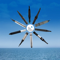 Capteur de qualité de l'eau Lorawan multi-paramètres : température, pH/ORP, oxygène dissous, chlore résiduel, moniteur de qualité de l'eau