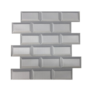Paneles de pared de PVC 3D Peel and Stick Faux Brick Stone Wall 30x30cm <span class=keywords><strong>para</strong></span> decoración de interiores - Product Image 2