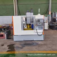 Centre d'usinage vertical 3 axes VMC500, fraiseuse CNC à broche unique, automatique, haute efficacité pour atelier de quincaillerie et de moulage