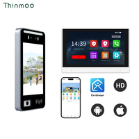 Thinmoo 2026 Videoportero Inteligente con Conexión WiFi POE para Villas de Lujo de Alta Gama, Capacidad de Memoria para 50000 Rostros, Certificado CE