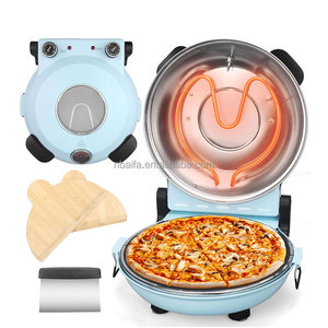 Aifa forno per <span class=keywords><strong>Pizza</strong></span> <span class=keywords><strong>a</strong></span> crosta croccante elettrico 12 pollici pizzaiolo per interni si riscalda fino <span class=keywords><strong>a</strong></span> 800 - Product Image 5