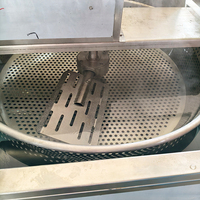 Friteuse industrielle automatique à panier rond pour usine de transformation alimentaire, pour poulet frit et produits à base de pommes de terre