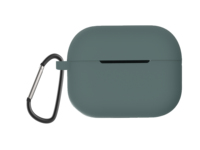 Casing Earbud Nirkabel Silikon Lembut dengan Carabiner, Pelindung Anti Benturan untuk Airpods Pro 2 3 4