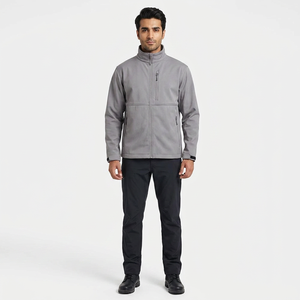 Veste Softshell d'extérieur OEM pour hommes Logo personnalisé Imperméable et respirante Veste de pluie et de neige Tissu d'hiver Vestes pour hommes - Product Image 1